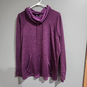 RBX Women's Purple Cowl Neck Sweater